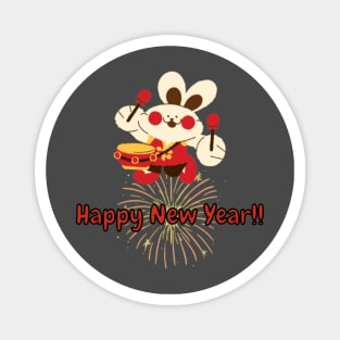 Happy New Year! Magnet